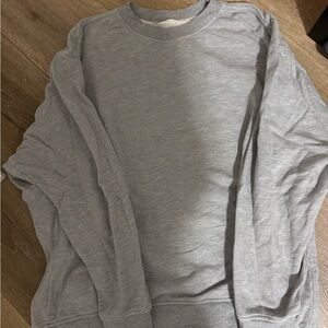 Left on Friday Gray Crewneck Sweatshirt